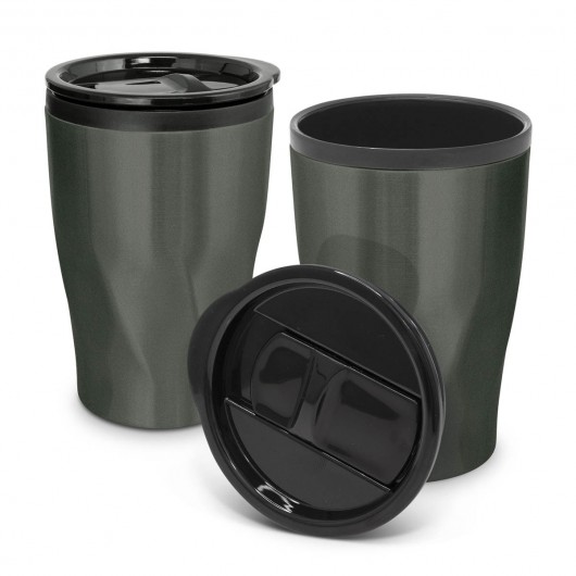 Gunmetal Whirl Coffee Cups